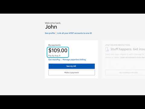 How To Pay Your AT&T Bill Online