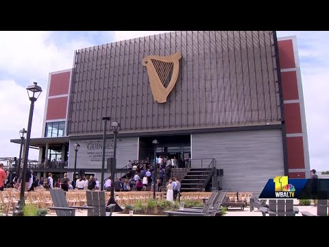Guinness unveils new brewery in Halethorpe