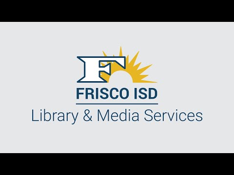 Frisco ISD Library & Media Services Canvas Page