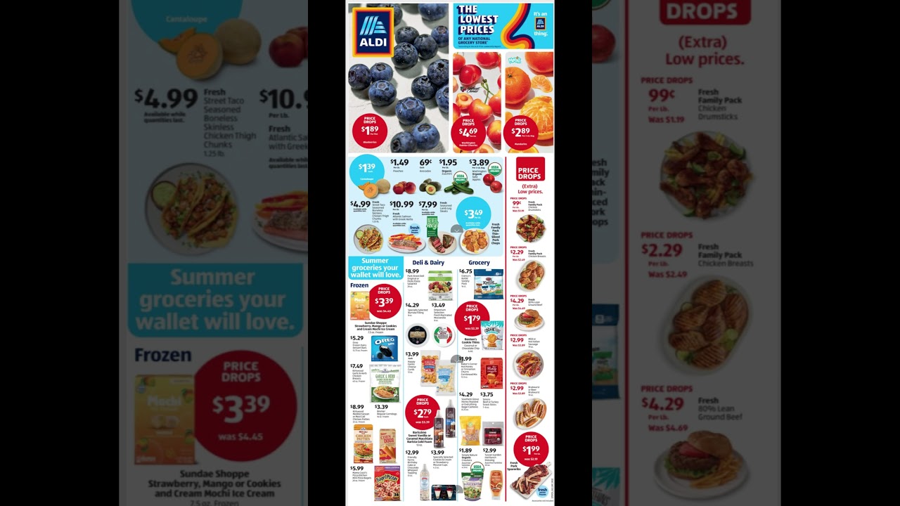 Aldi Weekly Ad July 9 – July 15, 2025