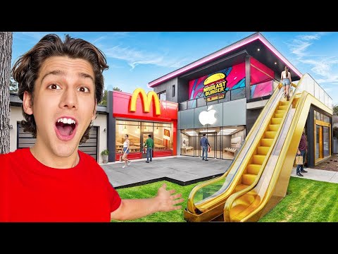 I Built A MALL In My HOUSE