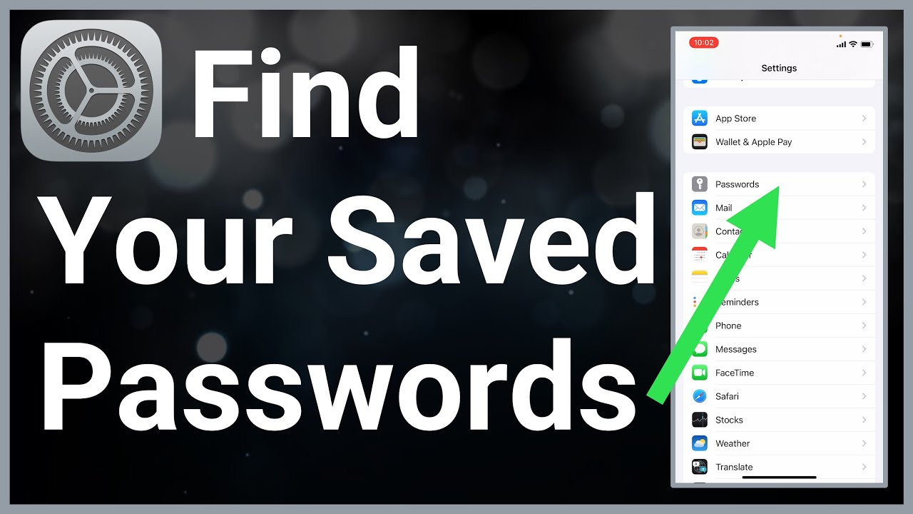 How To See Your Saved Passwords On iPhone