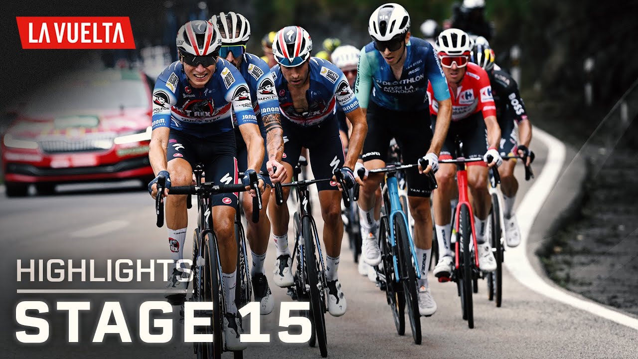 Vuelta a España 2024, Stage 15 | EXTENDED HIGHLIGHTS | 9/1/2024 | Cycling on NBC Sports