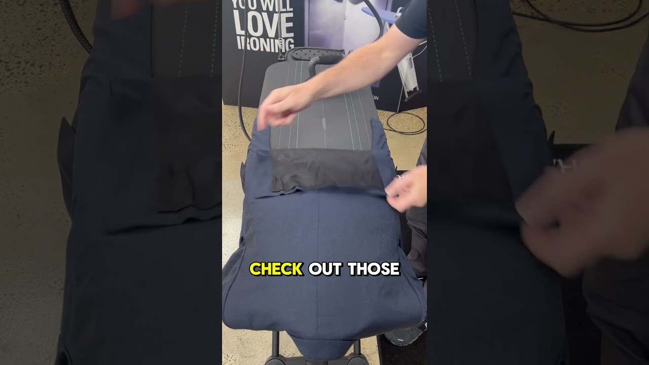 The iron dry cleaners hate, the Laurastar Smart U with active board. #laurastaraustralia #ironing