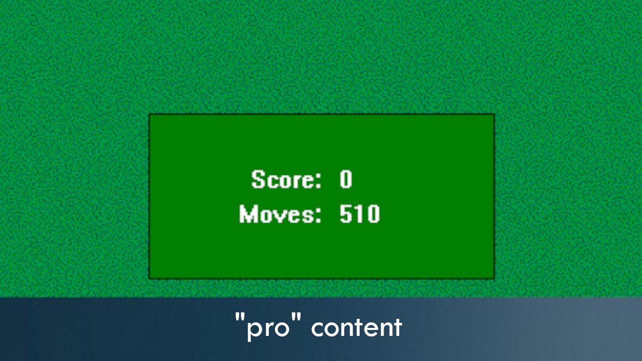 lynx gets windows spider solitaire score to 0