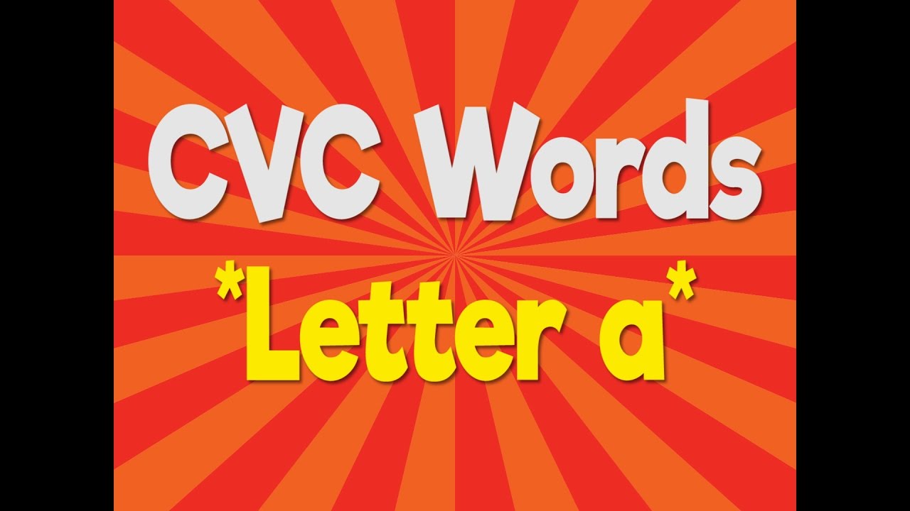CVC Words | Letter a | Consonant Vowel Consonant | Phonics Song | Jack Hartmann