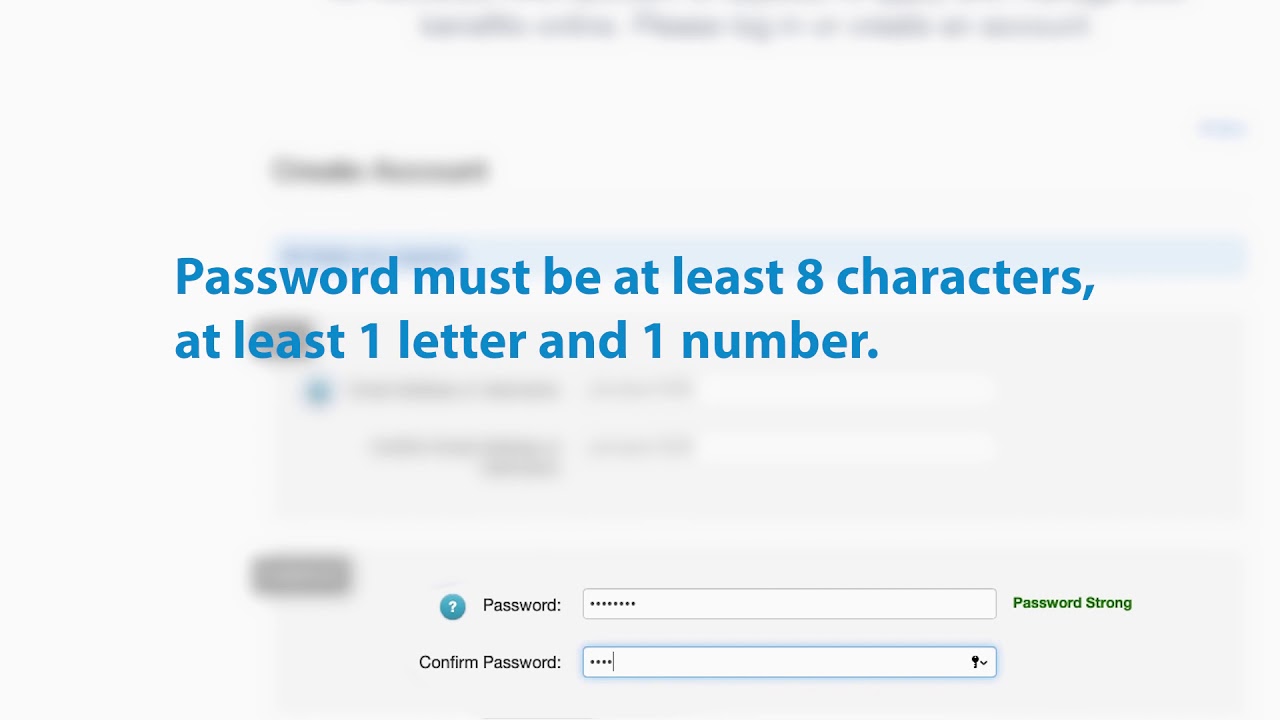Access HRA: How to Create an Account