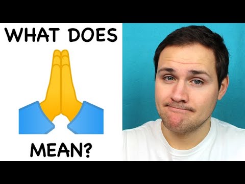 Are you using this emoji WRONG? | What does the Prayer Hands Emoji mean?