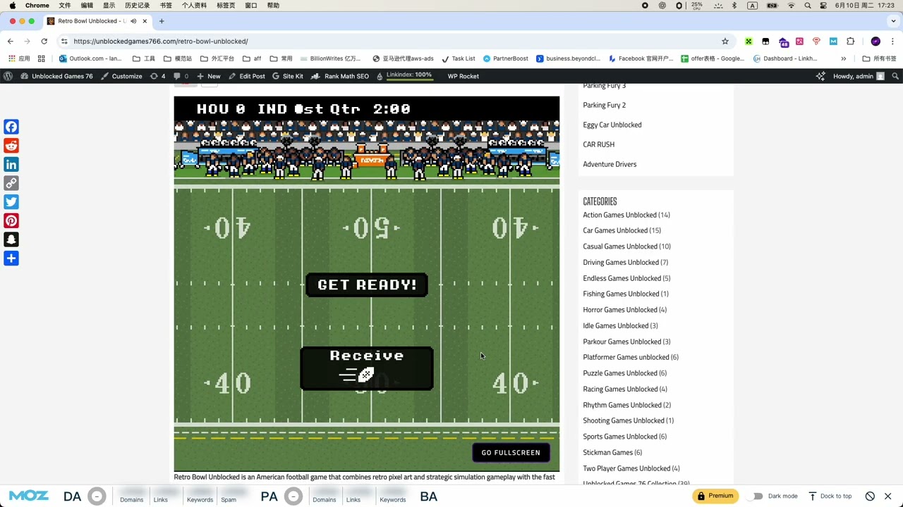 Retro Bowl Unblocked where to play