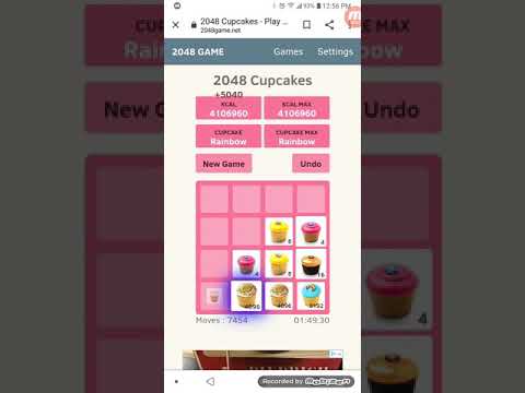 2048 Cupcakes | Getting past Rainbow Cupcake