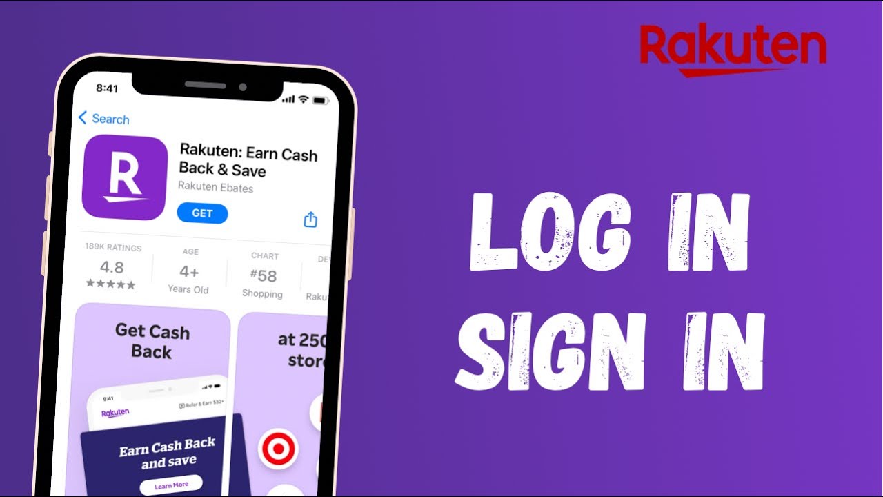 How to Login to Rakuten Account | Sign In - Rakuten App