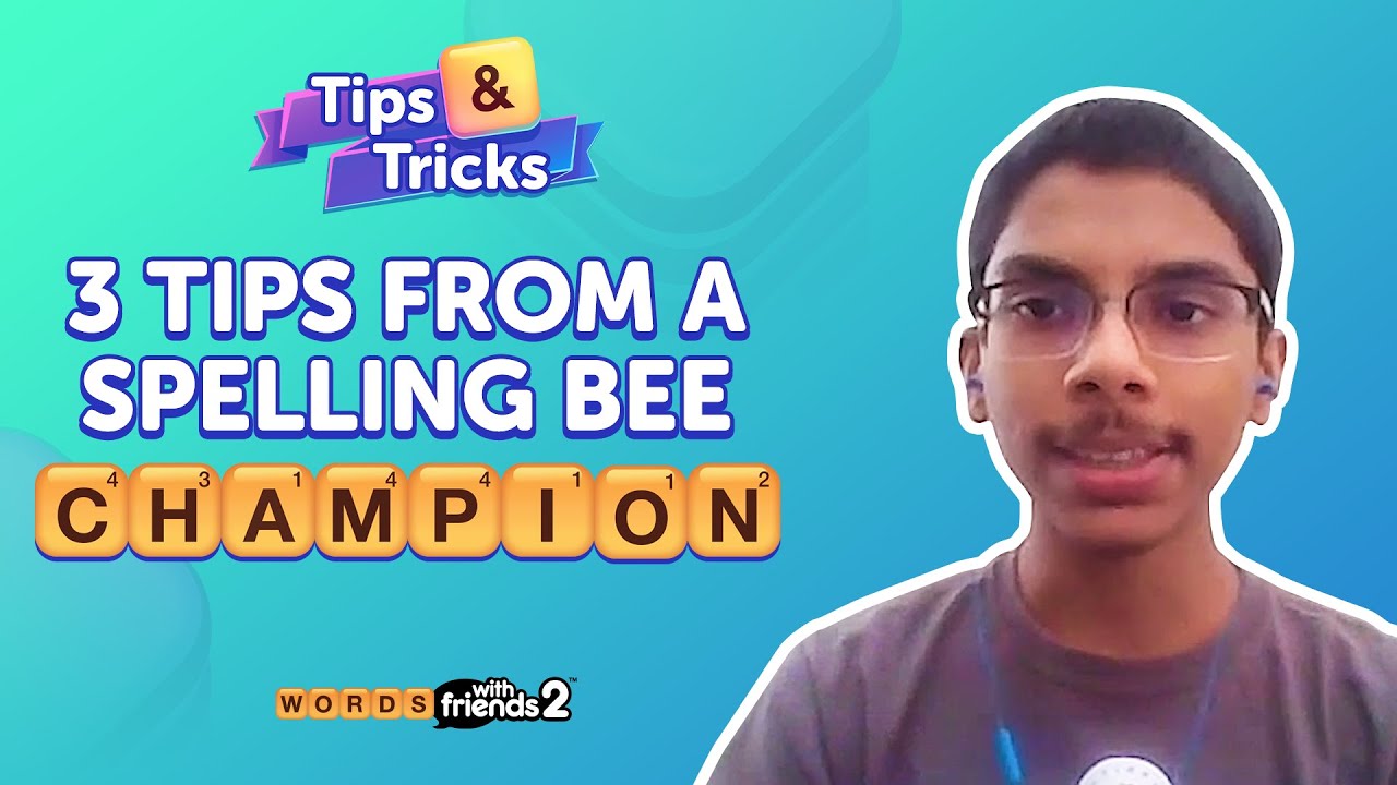 3 Spelling Tips from @ScrippsNationalSpellingBee #Octochamp, Rishik!