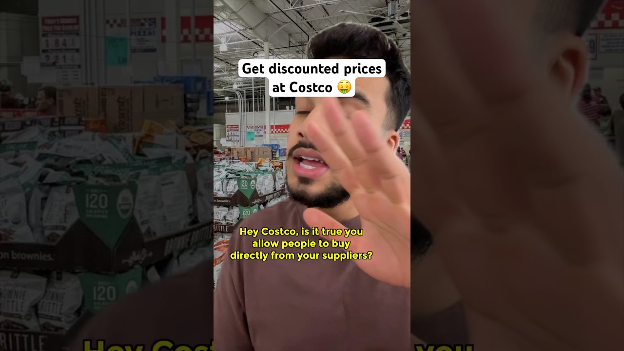 Costco’s secret warehouse pricing 🤑. #savemoney #costco #shopping