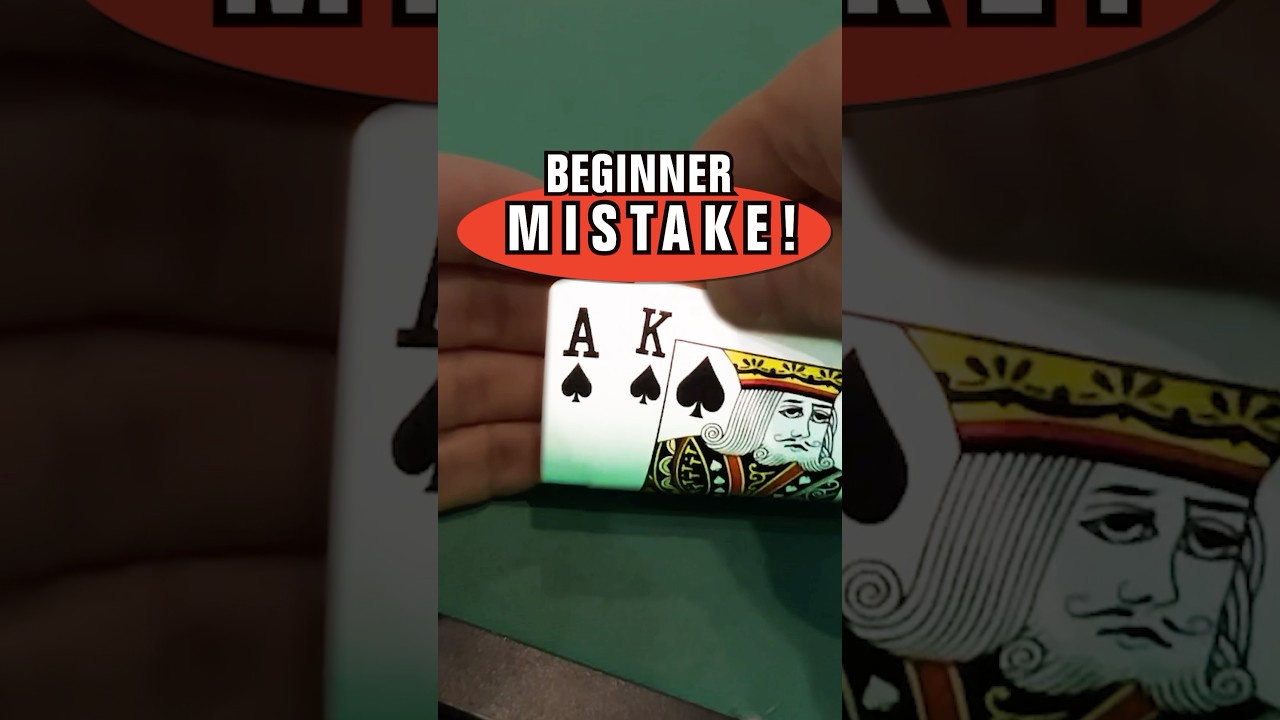 the BIGGEST mistake new poker players make ⚠️💸 #poker #pokerhand #pokerhands