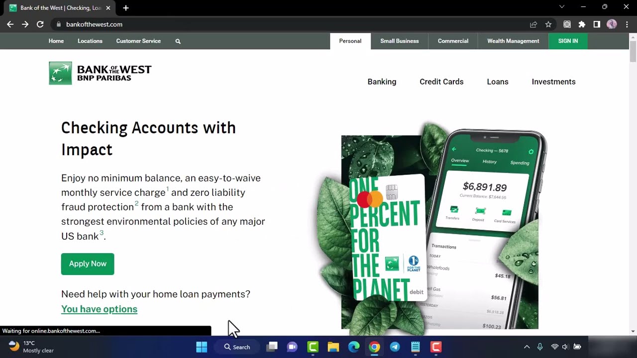 www.bankofthewest.com | Login to Bank of the West Online Banking Account