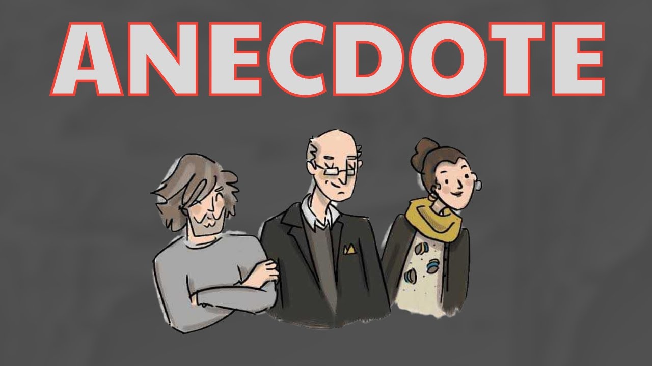 What Does ANECDOTE Means || Meanings And Definitions With Example in ENGLISH .