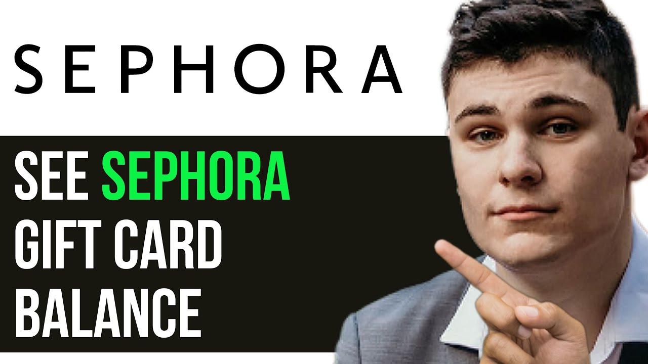 HOW TO SEE SEPHORA GIFT CARD BALANCE 2025! (FULL GUIDE)