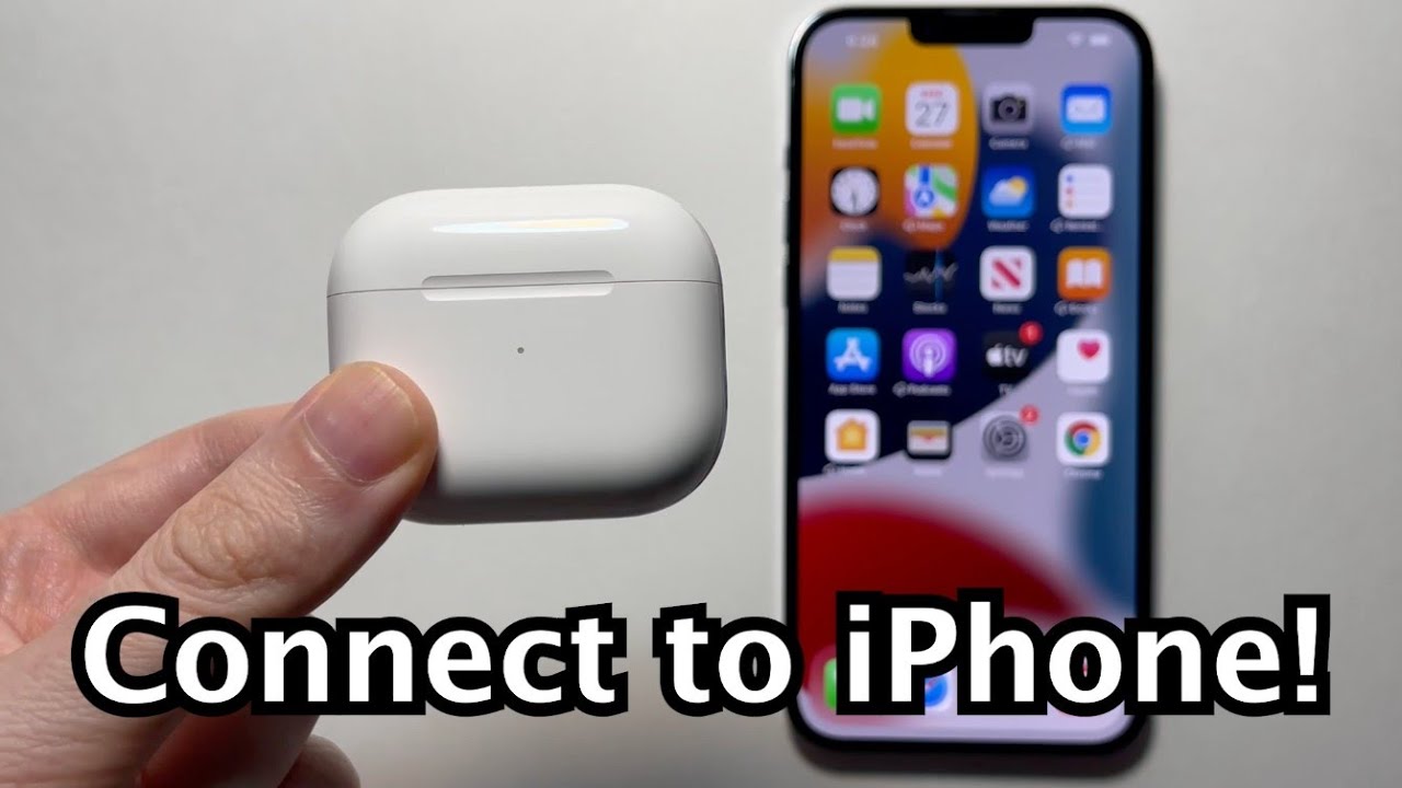 How to Connect AirPods (3rd Gen or ANY) to iPhone & Set Up!