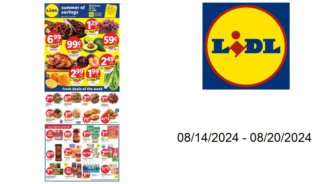 Lidl Weekly Ad (US) - 08/14/2024 - 08/20/2024