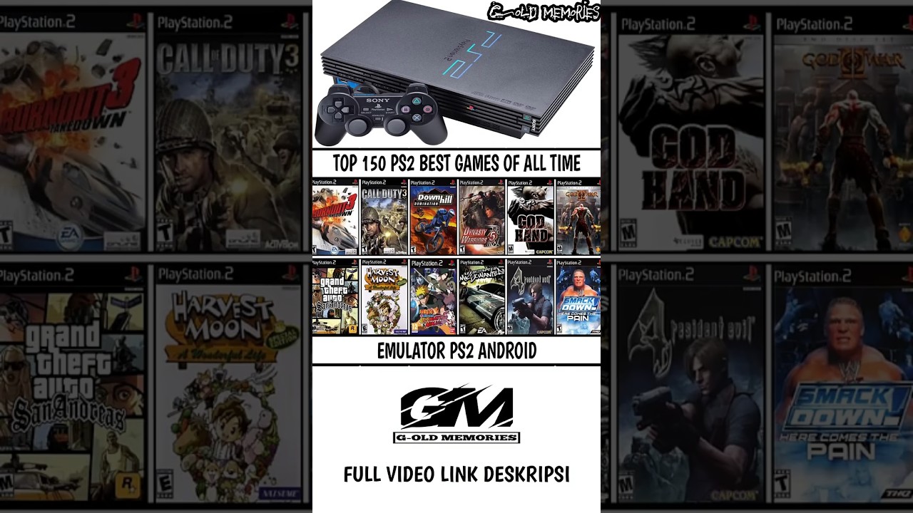Best PS2 Games Of All Time | Best PS2 Games | Emulator PS2 Android