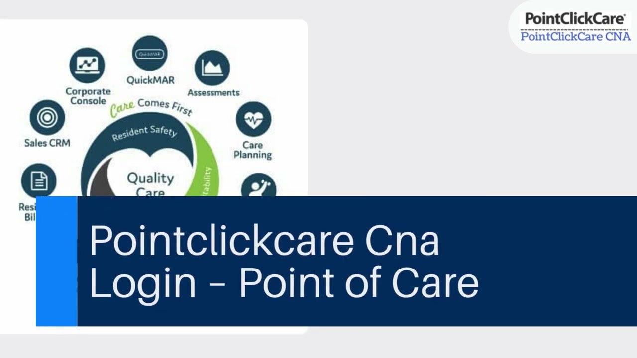 Pointclickcare Cna Login – Point of Care