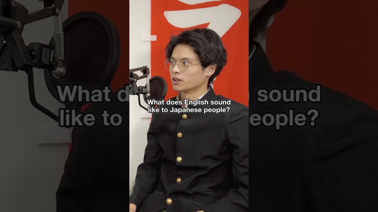 I guess that’s what English sounds like #japanese