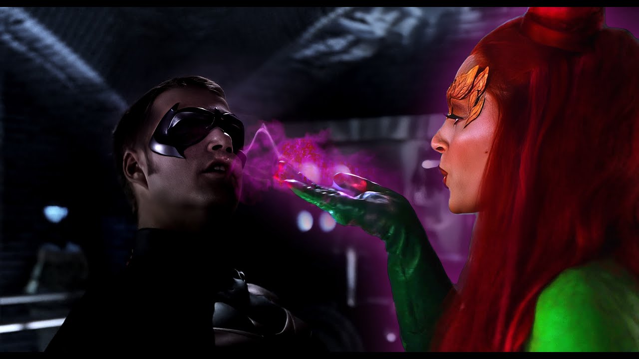 Poison Ivy Mesmerizes Robin and Makes him want to Fight Batman for her (4K HDR) | Batman & Robin