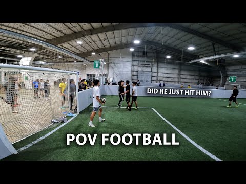 SOFIVE PICKUP GETS HEATED | 4K POV FOOTBALL