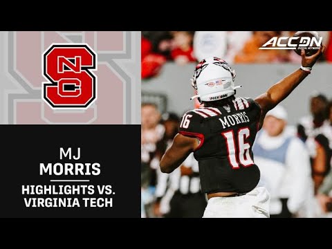 Freshman QB MJ Morris Has An Incredible Debut In NC State's Comeback Win