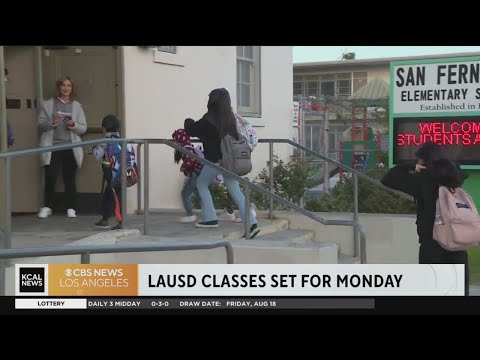 LAUSD classes on schedule for Monday amid tropical storm warnings