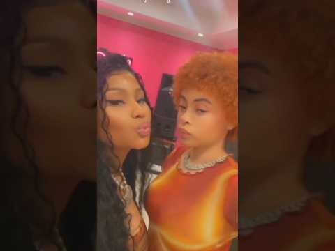 NICKI MINAJ AND ICE SPICE GET A LITTLE TOO CLOSE