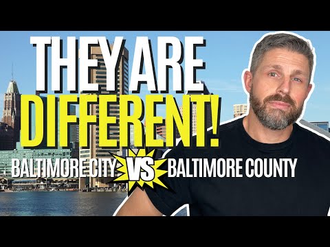 Baltimore City vs Baltimore County [WHAT AREA IS BETTER?]