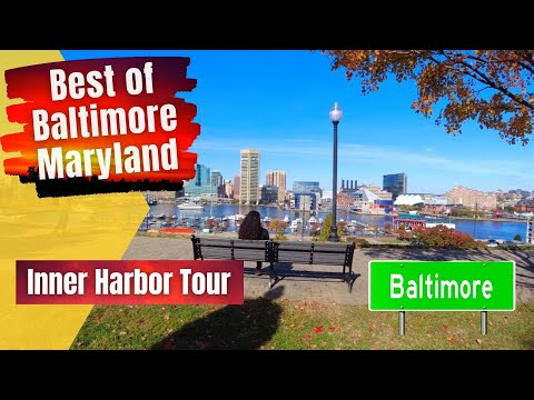Baltimore Maryland Inner Harbor Virtual Tour - Best Things to See and Do Baltimore MD - Walking Tour