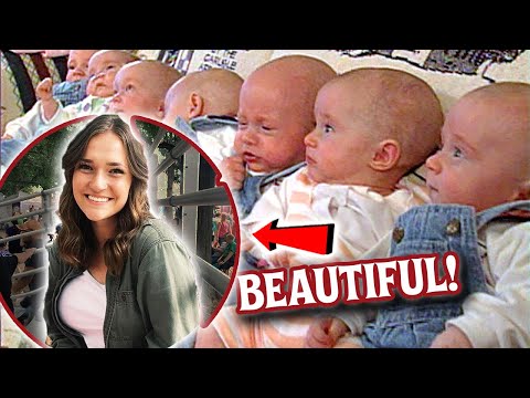 Famous Septuplets 25 Years Ago - SHE'S BEAUTIFUL TODAY