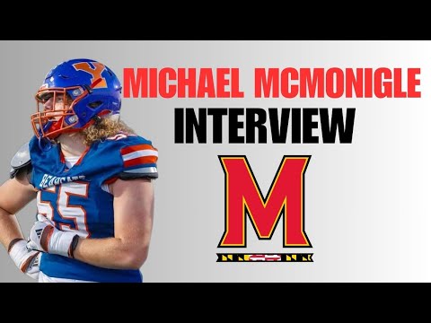 Interview with Maryland football commit Michael McMonigle