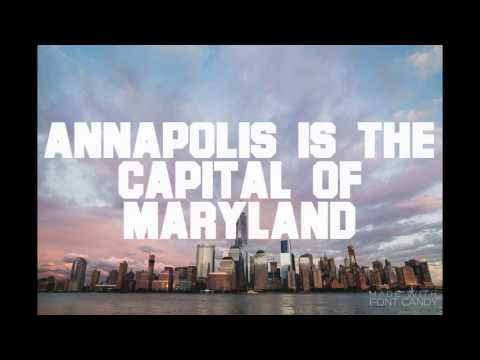 What is the capital of Maryland?