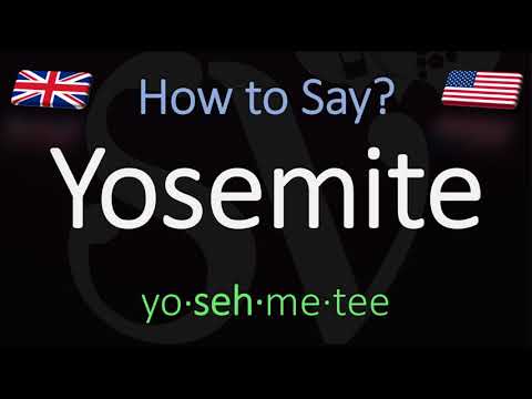 How to Pronounce Yosemite? (CORRECTLY) National Park, California