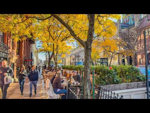 A Walk Through Boston – Newbury St. to Boylston St. | 4K HDR