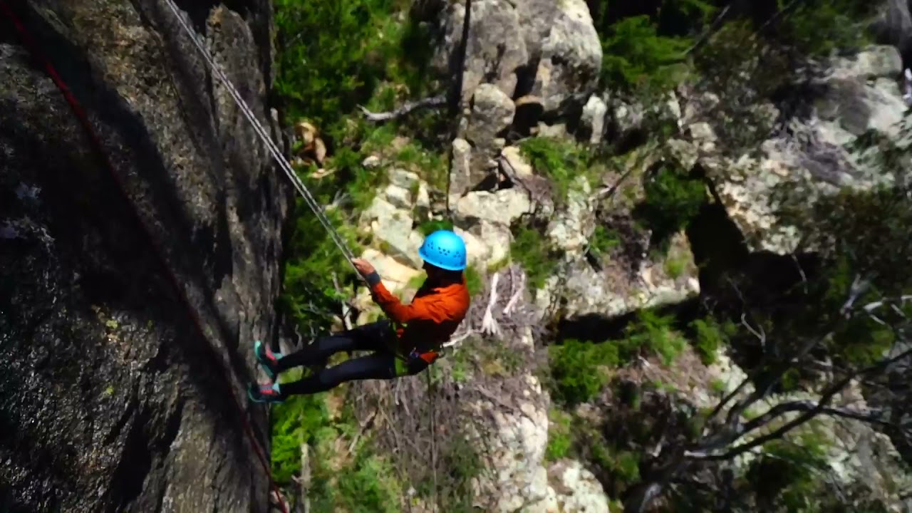 Abseiling