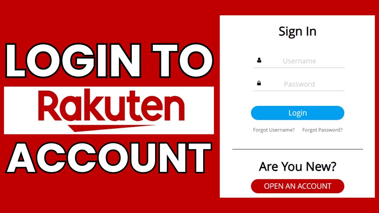 Rakuten Account Sign In: How to Log In to Your Rakuten Account?