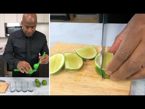 The Best Way to Squeeze a Lime Juice
