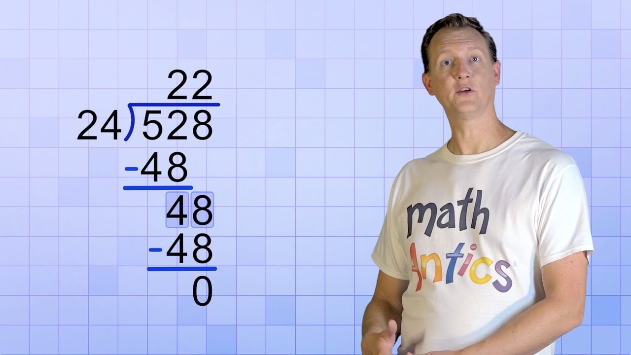 Math Antics - Long Division with 2-Digit Divisors