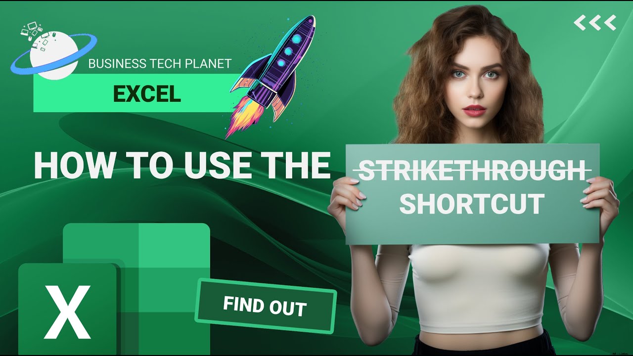 Strikethrough Shortcut | Excel (Windows & mac)