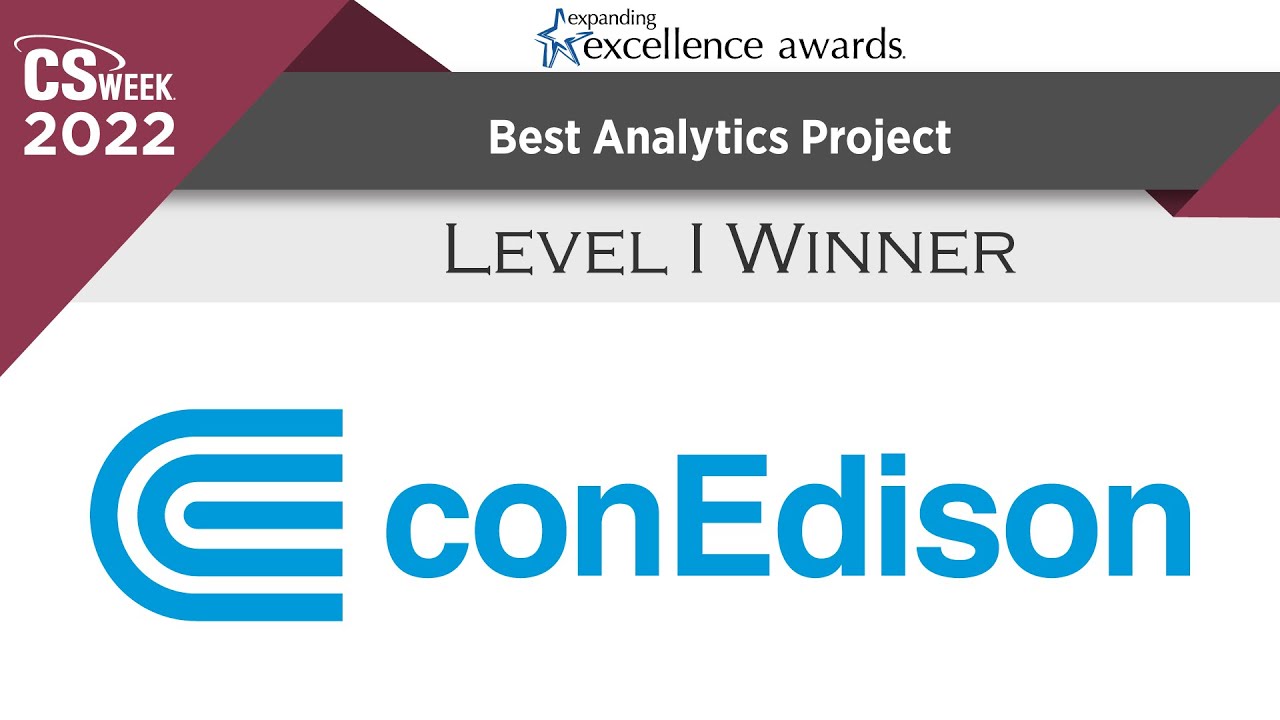 Best Analytics Project | Level I | Con Edison