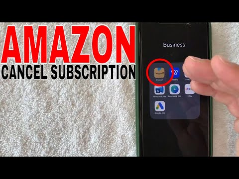✅ How To Cancel Memberships and Subscriptions On Amazon 🔴