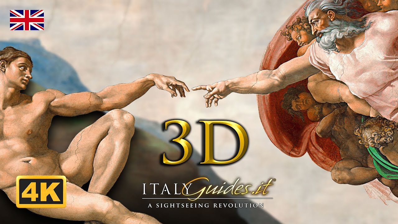 Sistine Chapel: Ceiling - Michelangelo 1 of 2 | 3D virtual tour & documentary