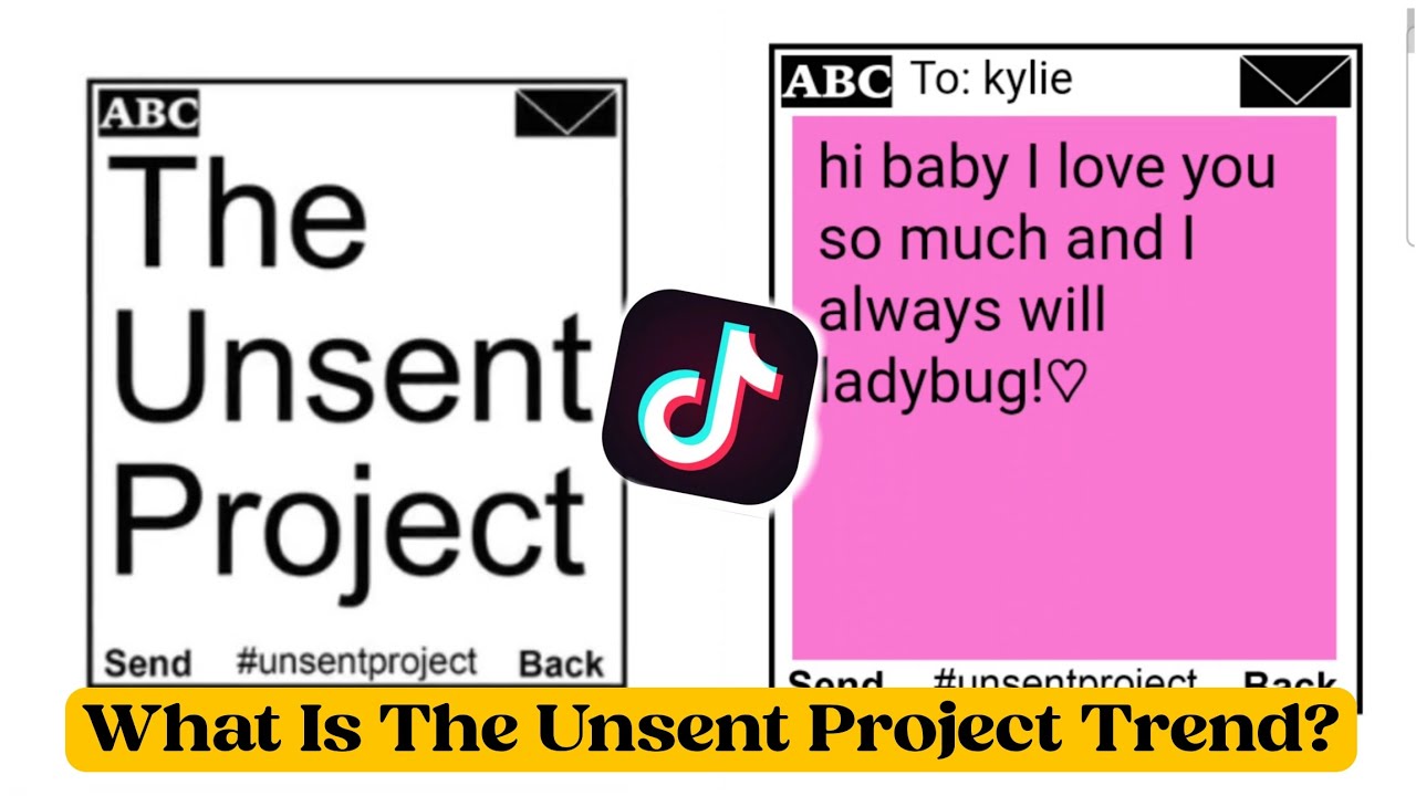 What Is The Unsent Project Trend on Tiktok? | Unsent message project