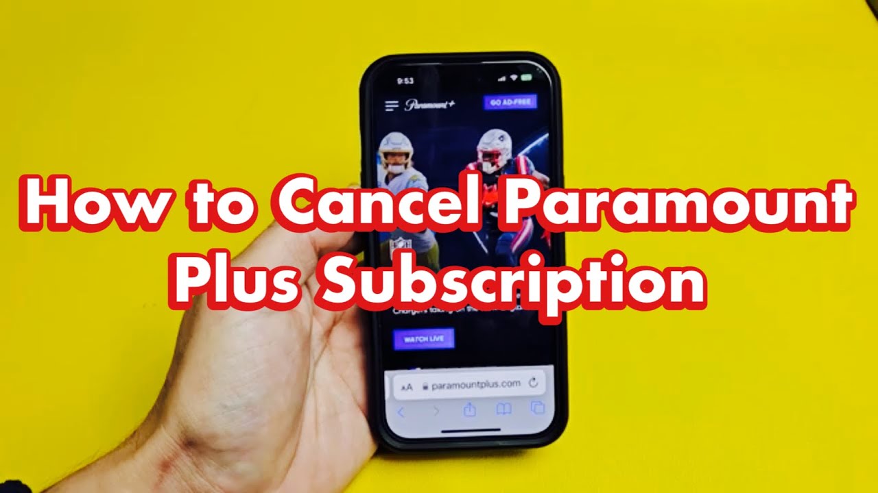 Paramount Plus App: How to Cancel Subscription (on Phone, TV or Computer)