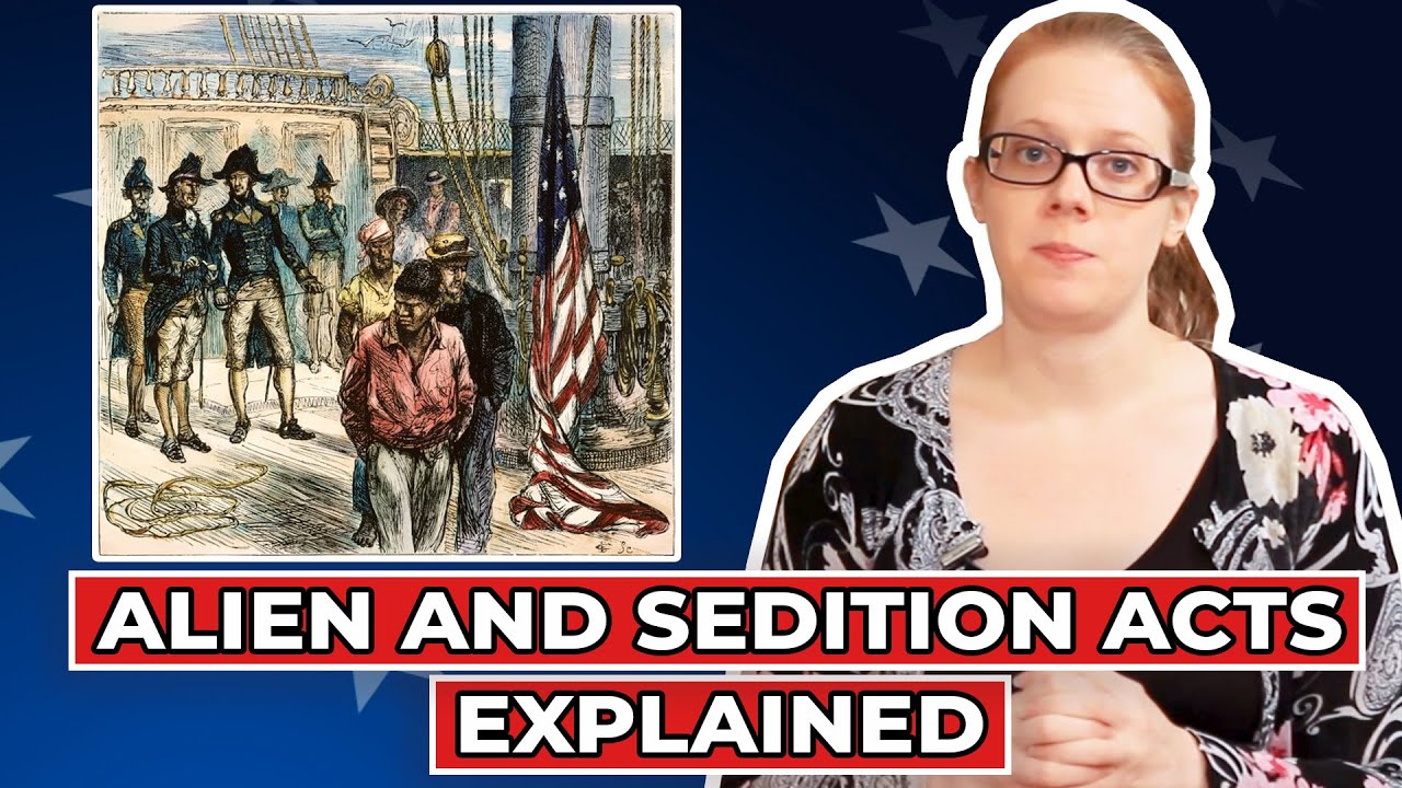 The Alien and Sedition Acts Explained - History With Ms. H. Mini-Lesson