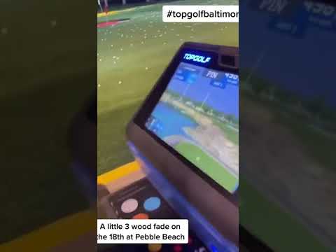 The new Top Golf in Baltimore after a Ravens win. #topgolf